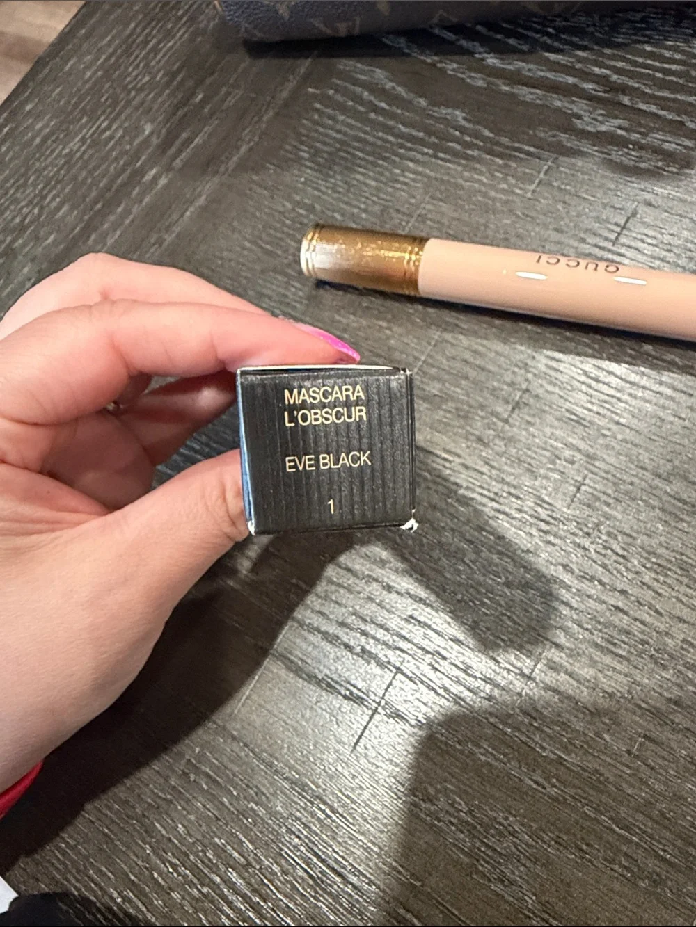 🆕Gucci Mascara L'Obscur Volumizing Buildable Liquid Eve Black 1 0.21 fl oz🆕